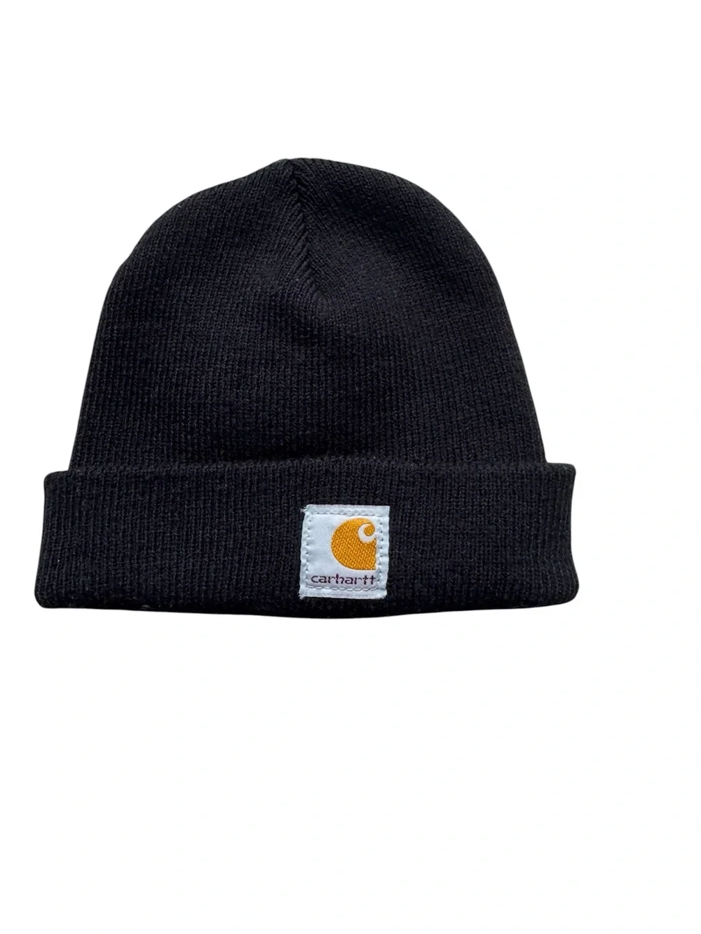 Carhartt Toddler Black Knit Cuffed Beanie